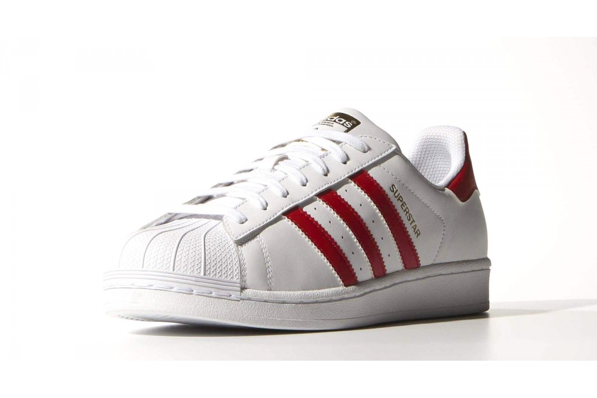 superstar femme rouge bordeaux