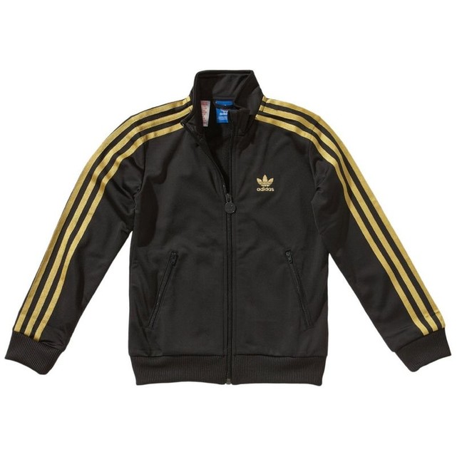 veste adidas homme noir et or