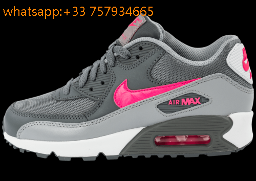 nike air max femme rose et noir