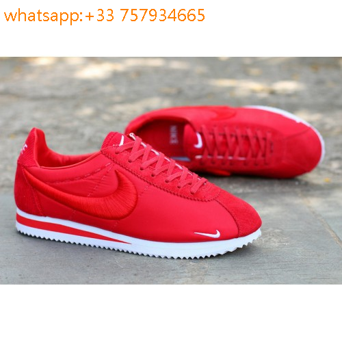 basket rouge nike femme