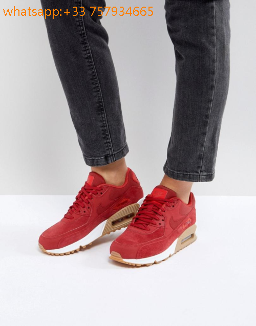 basket rouge nike femme