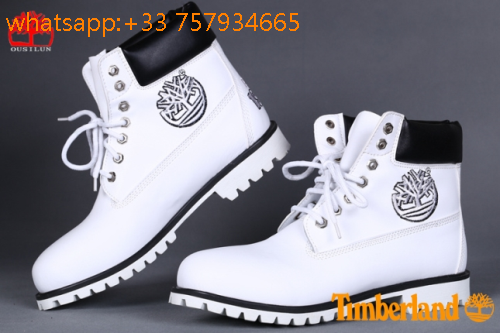 timberland homme noir et blanche