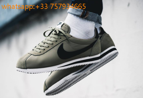 nike cortez verte