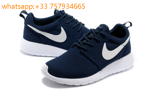 nike blanche et bleu
