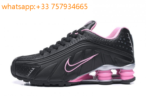 nike shox noir et rose